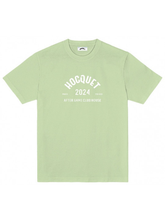 Hocquet Classic tee lichtgroen