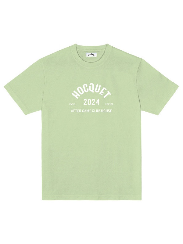 Hocquet Classic tee lichtgroen