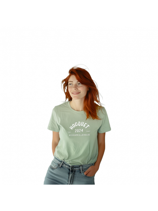 Hocquet Classic tee lichtgroen