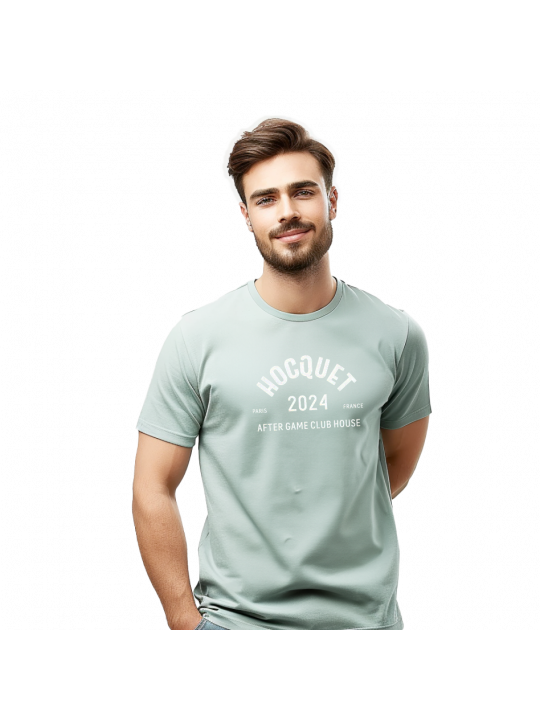 Hocquet Classic tee lichtgroen