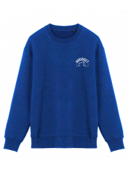 Sweat unisexe Hocquet en coton bio, broderie "GOAL" sur la poitrine – fabriqué en Europe