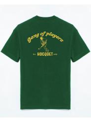 Tee-shirt Classic Vert Foncé Gang of Players | Hocquet