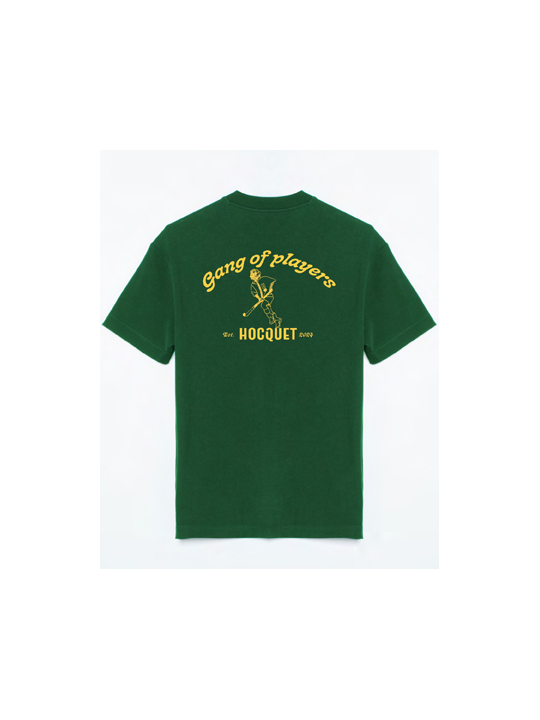 Classic Dark Green “Gang of Players” T-Shirt | Hocquet