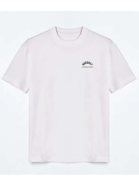 Hocquet Tee Chase your goals crème LTD face
